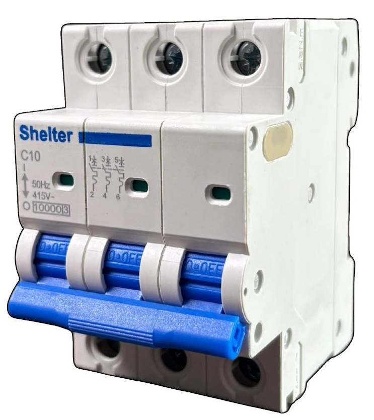 Shelter TP 10A AC MCB