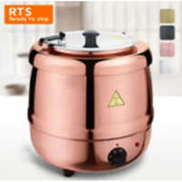 Electric Soup Warmer 10 L Rose Gold