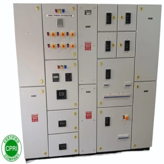 Jenil Power Automation - 230v Single Phase & 415v Three Phase Distribution Panel, Metal Base With Stainless Steel Cover, Mild Steel With Gi Galvanized Finish, 36a To 1000a Amp Rating, First Class Warranty
