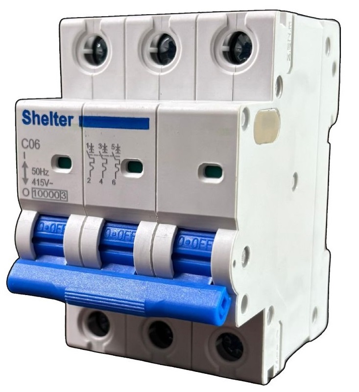 Shelter TP 06A AC MCB