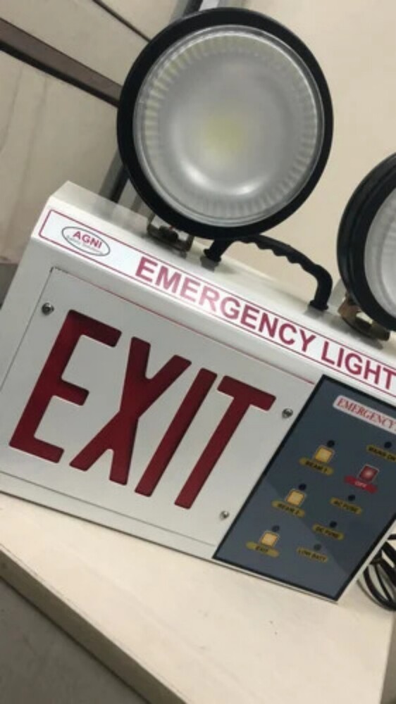 Emergency Exit Lights - Application: Industrial