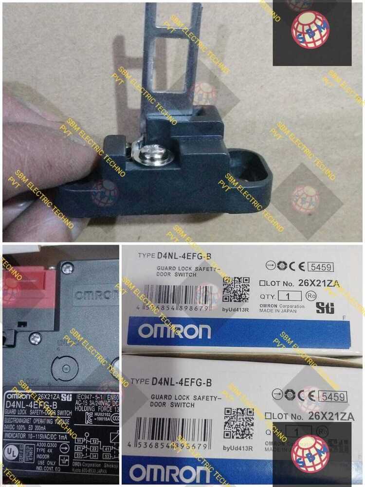 OMRON SAFETY DOOR SWITCH, D4NL-4EFG-B