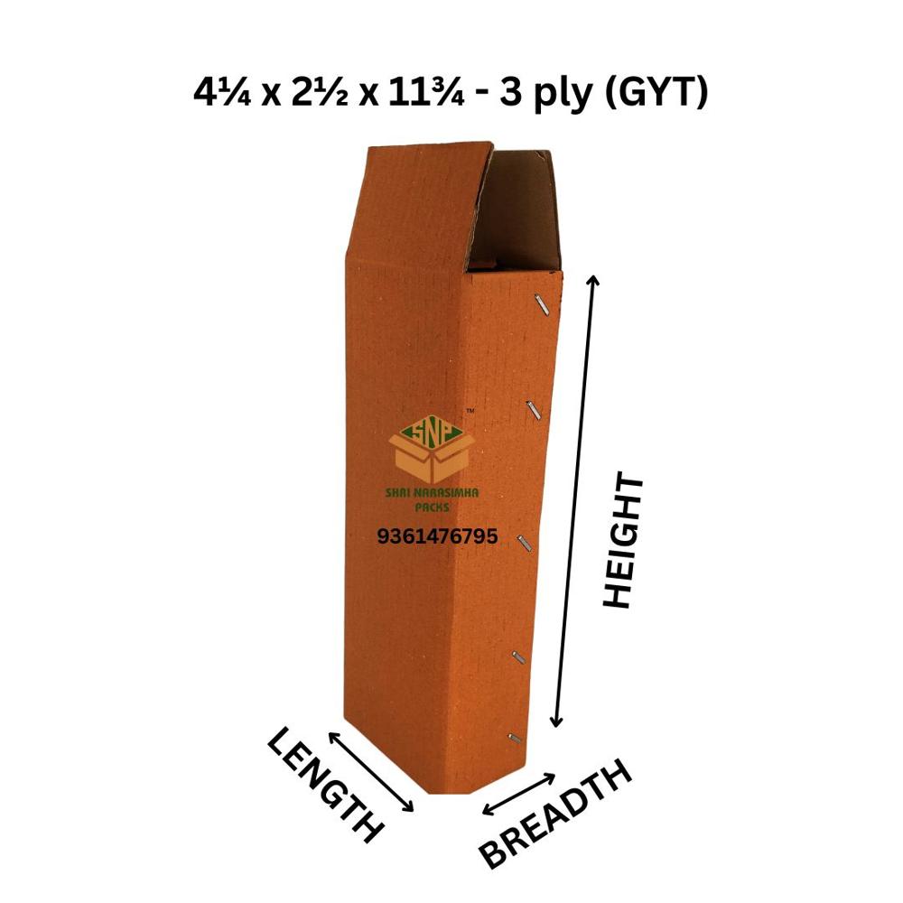 Medicine bottle packing box