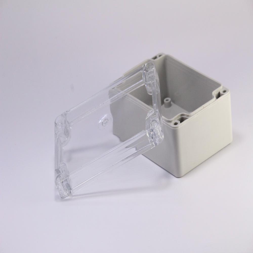 Waterproof Enclosure Junction Box - Abs/polycarbonate, 50-300 Mm Dimensions, Light Grey (Ral 7035), Ip 65 Rated With Foamed Neoprene Seal