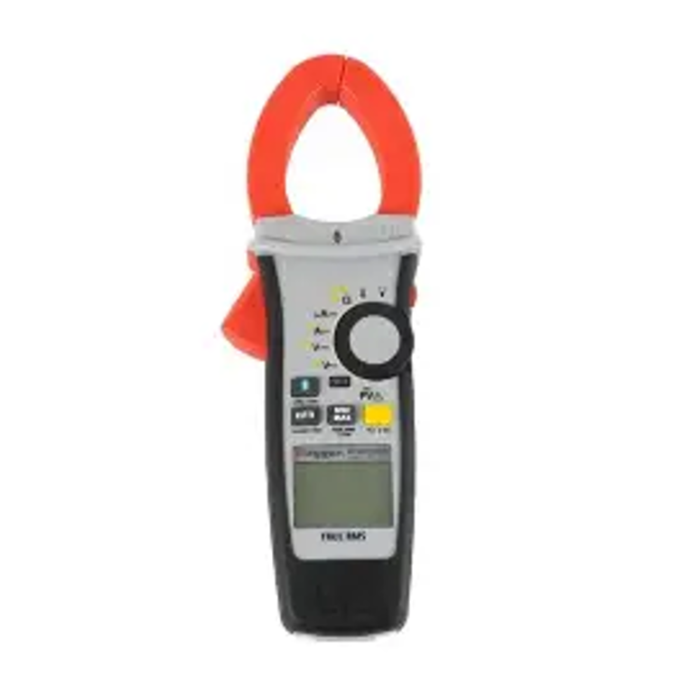 Clamp Meter DCM 1500 S - ABS Plastic, 270x106x45 mm, Yellow & Black, 1500A AC/DC True-RMS, CAT III 600V, Shock Resistant, Data Hold