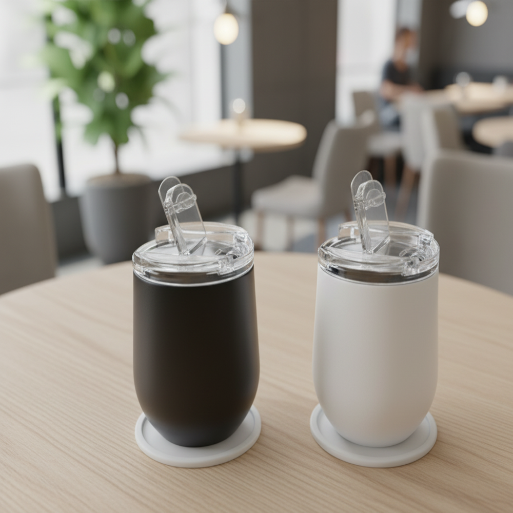 Stainless Steel Double Wall Vacuum Insulated Coffee Mug/Travel Mug with Lid (SS-329)