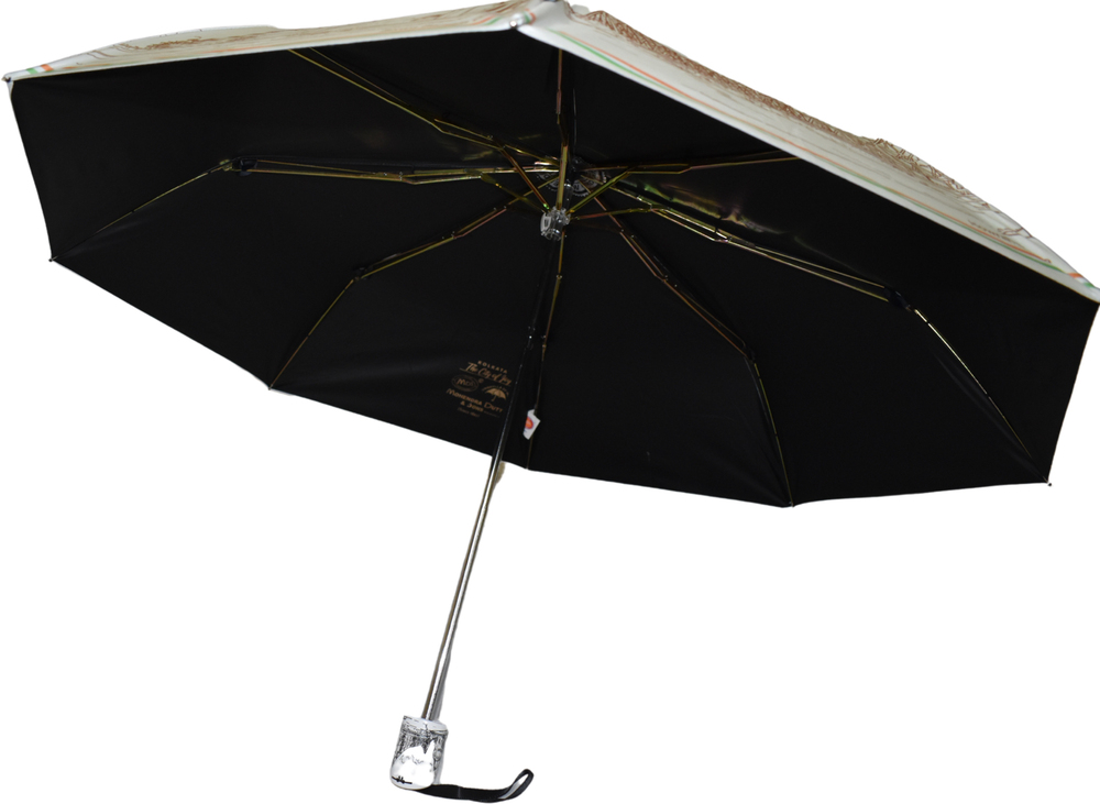 3 Fold Kolkata Print Umbrella