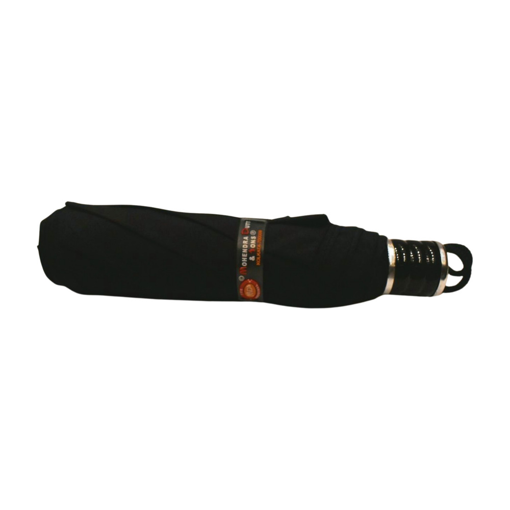 Black Nylon Umbrella - Handle Material: Plastic (Abs Or Rubberized Grip)
