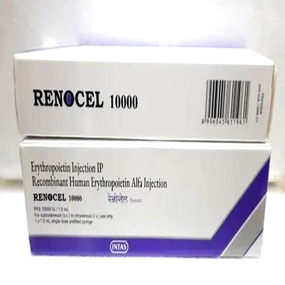 Recombinant Human Erythropoietin Alfa (10000IU/ml) Injection IP