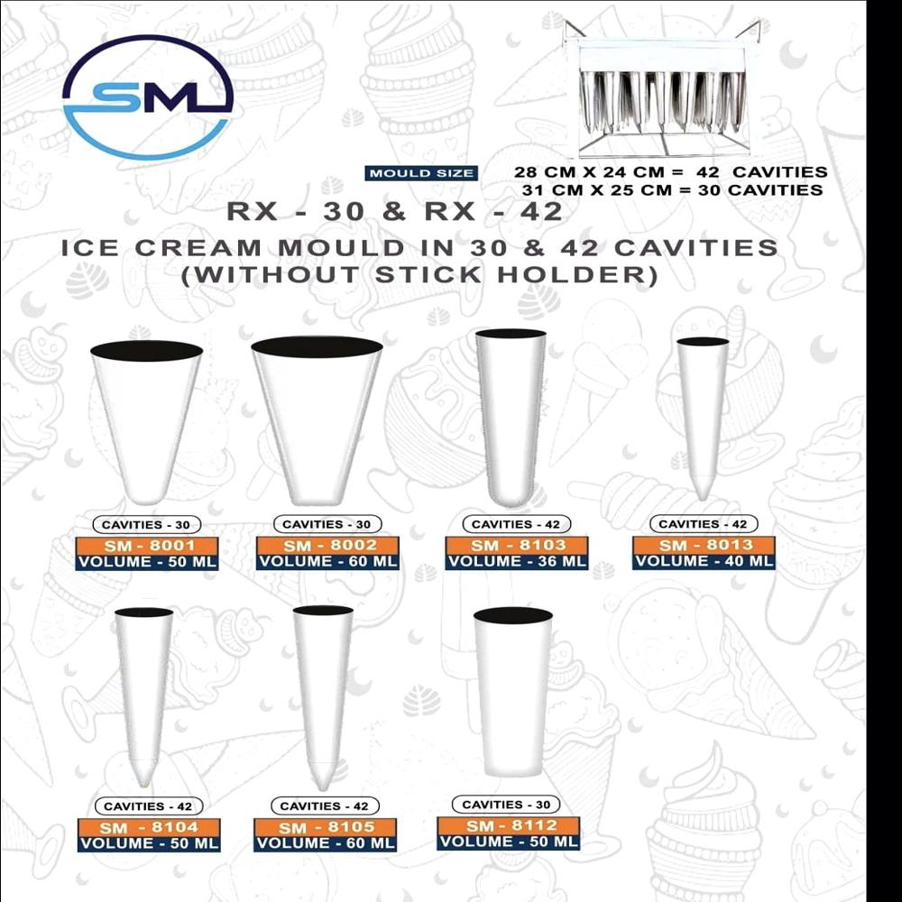 Ice Cream Mould Without Holder