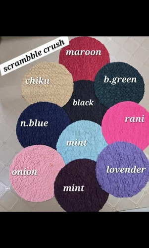 Scramble crush lycra fabrics