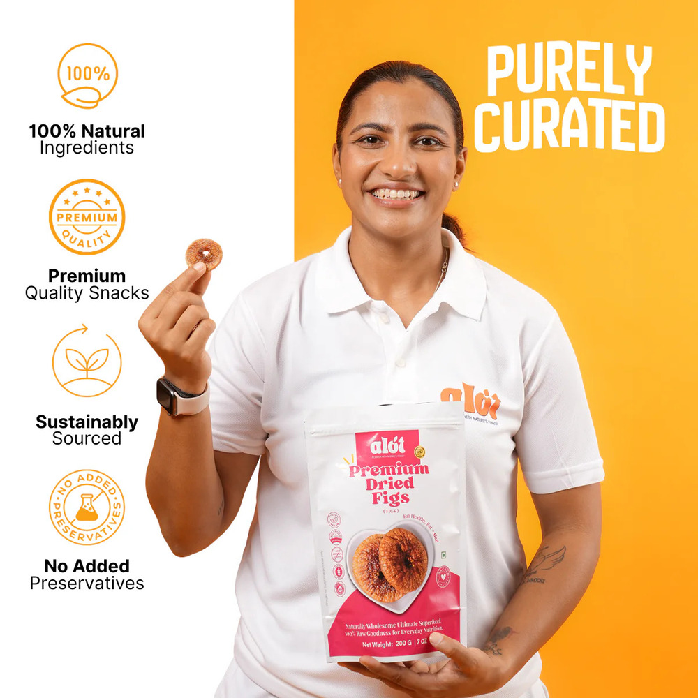 Premium Dried Figs - Carbohydrate: 64 G Per 100 G