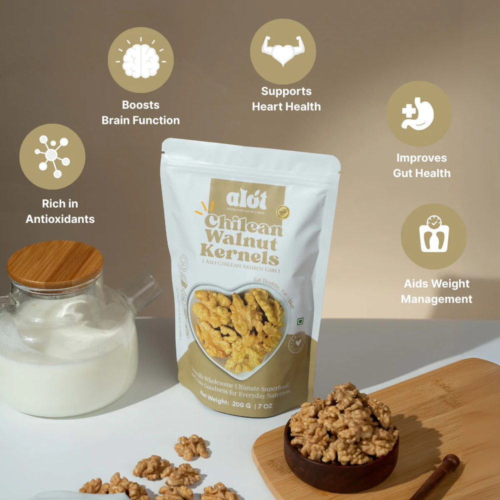 Original Chilean Walnut Kernels - Carbohydrate: 13.7 G Per 100 G