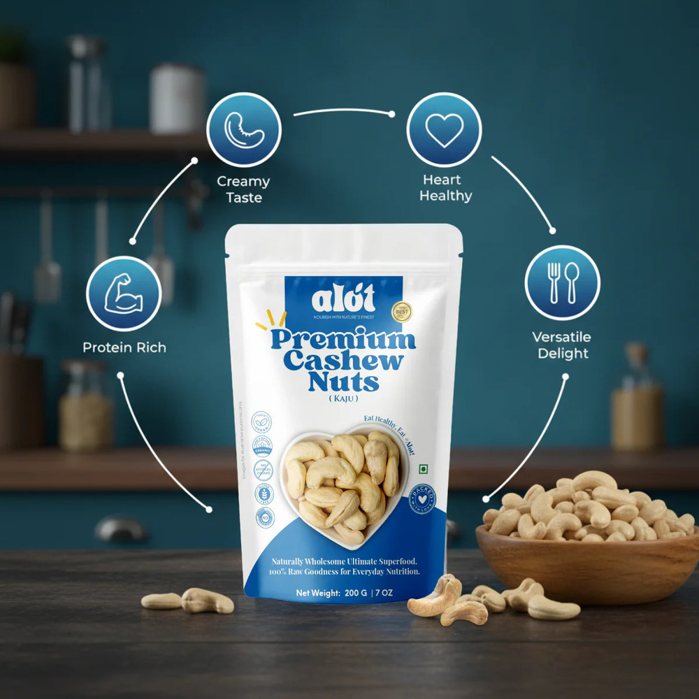 Premium Cashew Nuts - Grade: W320