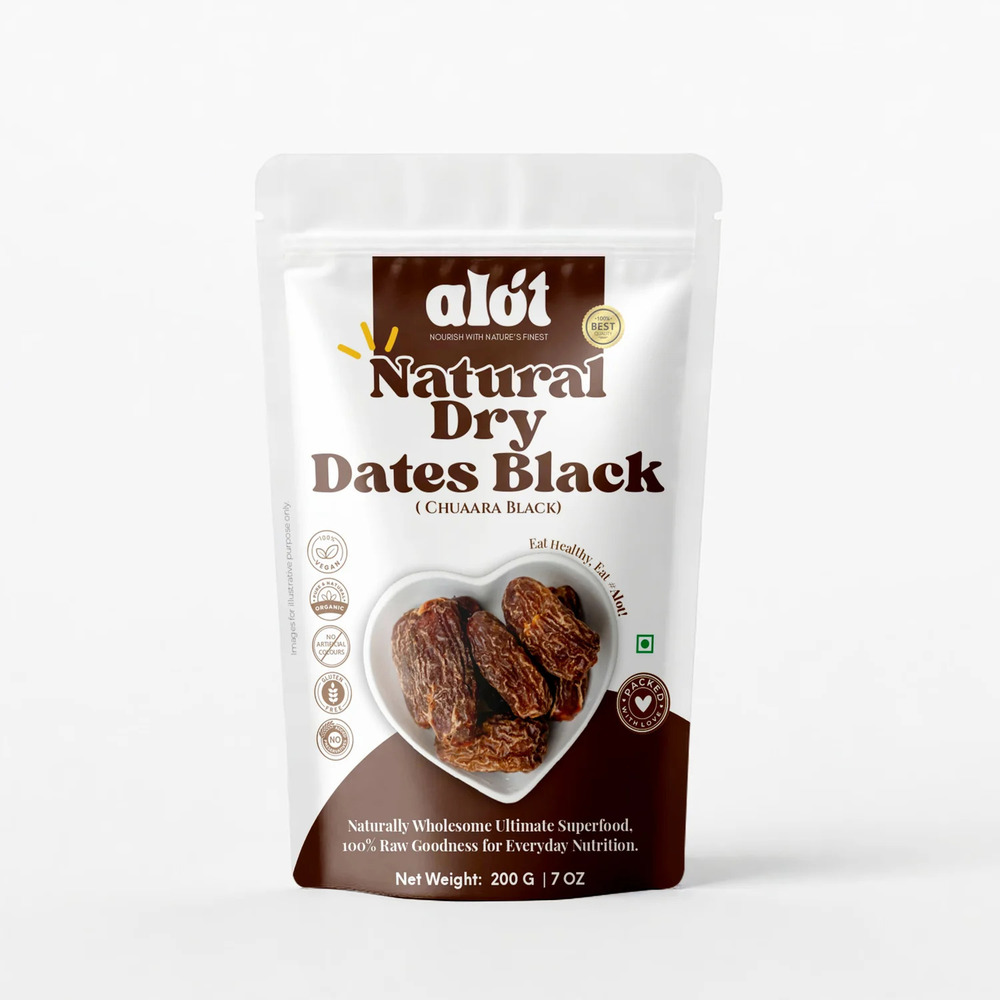 Natural Black Dry Dates