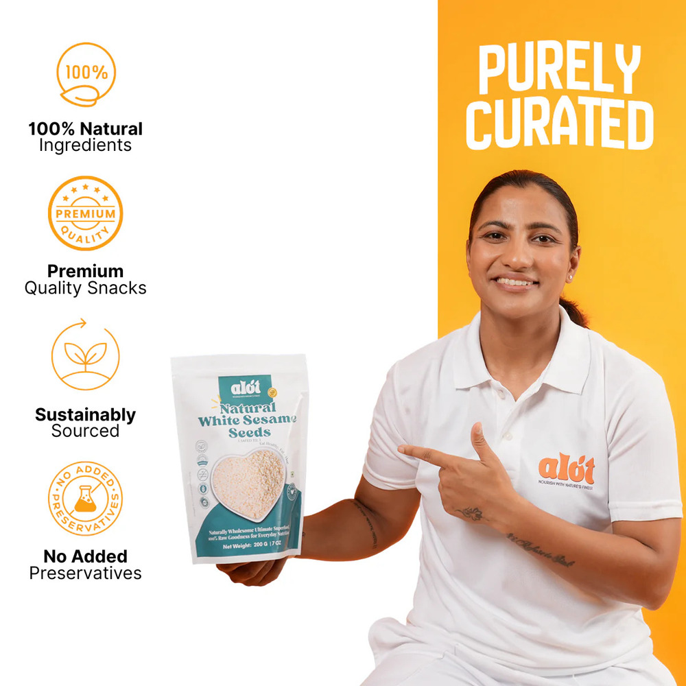 Natural White Sesame Seeds