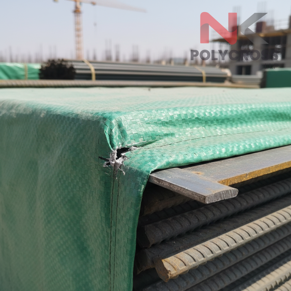 Puncture Resistant - Application: Construction & Infrastructure Sites Industrial Material Covering Transport & Logistics Protection Agricultural Storage & Farm Use Roofing