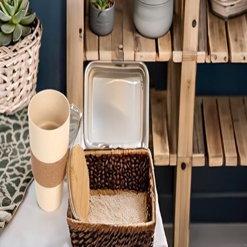 Eco-Friendly Wheat Straw Travel Mug with Cork Grip and Bamboo Lid