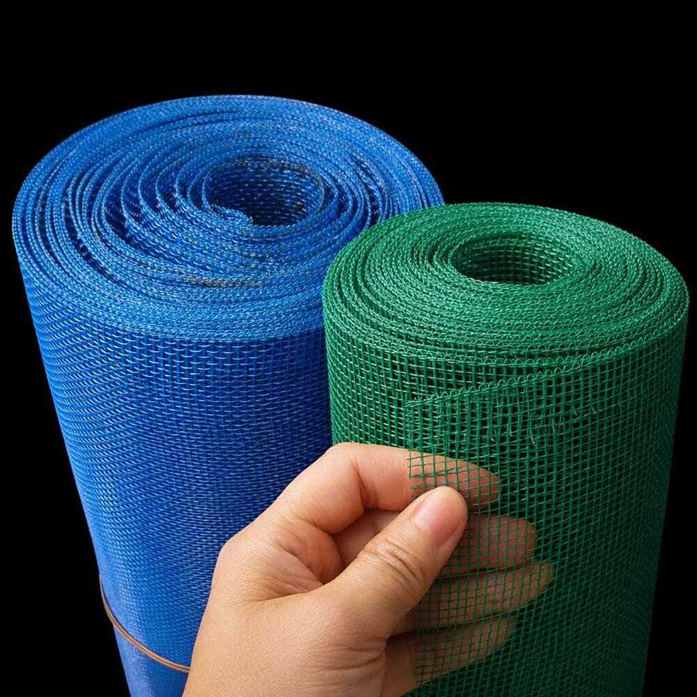 Blue And Green Coated Wire Mesh