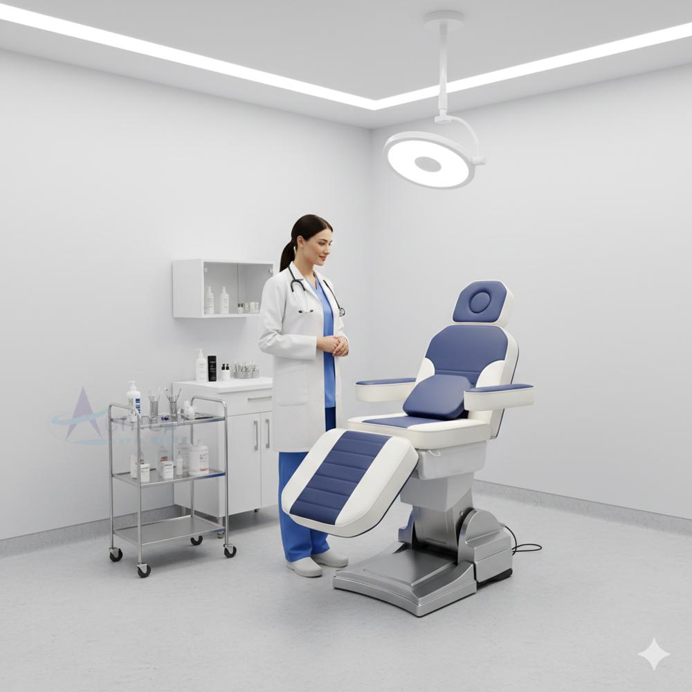 Multi Functional Derma Chair - Application: Dermatology And Hair Transplant Procedures