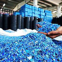Blue Hdpe Drum Scrap