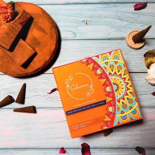Gulessence Sandalwood Incense Dhoop Cone
