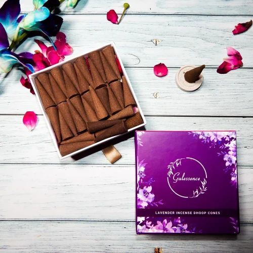 Gulessence Lavender Incense Dhoop Cone