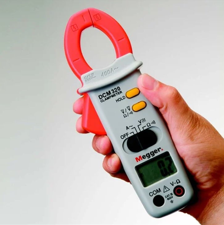 DCM310 and DCM320 Digital clamp meters - Megger