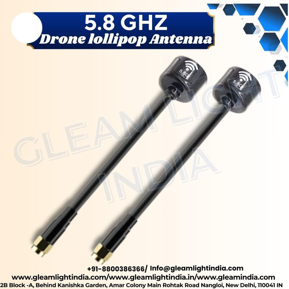 5.8 GHz RHCP lollipop Antenna