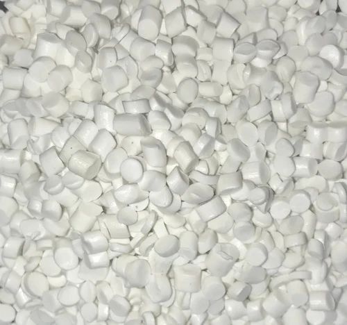 white hdpe granules