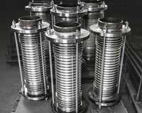 Dg Set Exhaust Bellow - Stainless Steel, 50-600 Mm Diameter, Up To 1500 Mm Length | High Flexibility, Vibration Absorption, Leak-proof