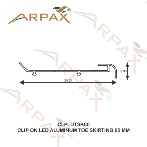 Clip On LED Toe Skirting