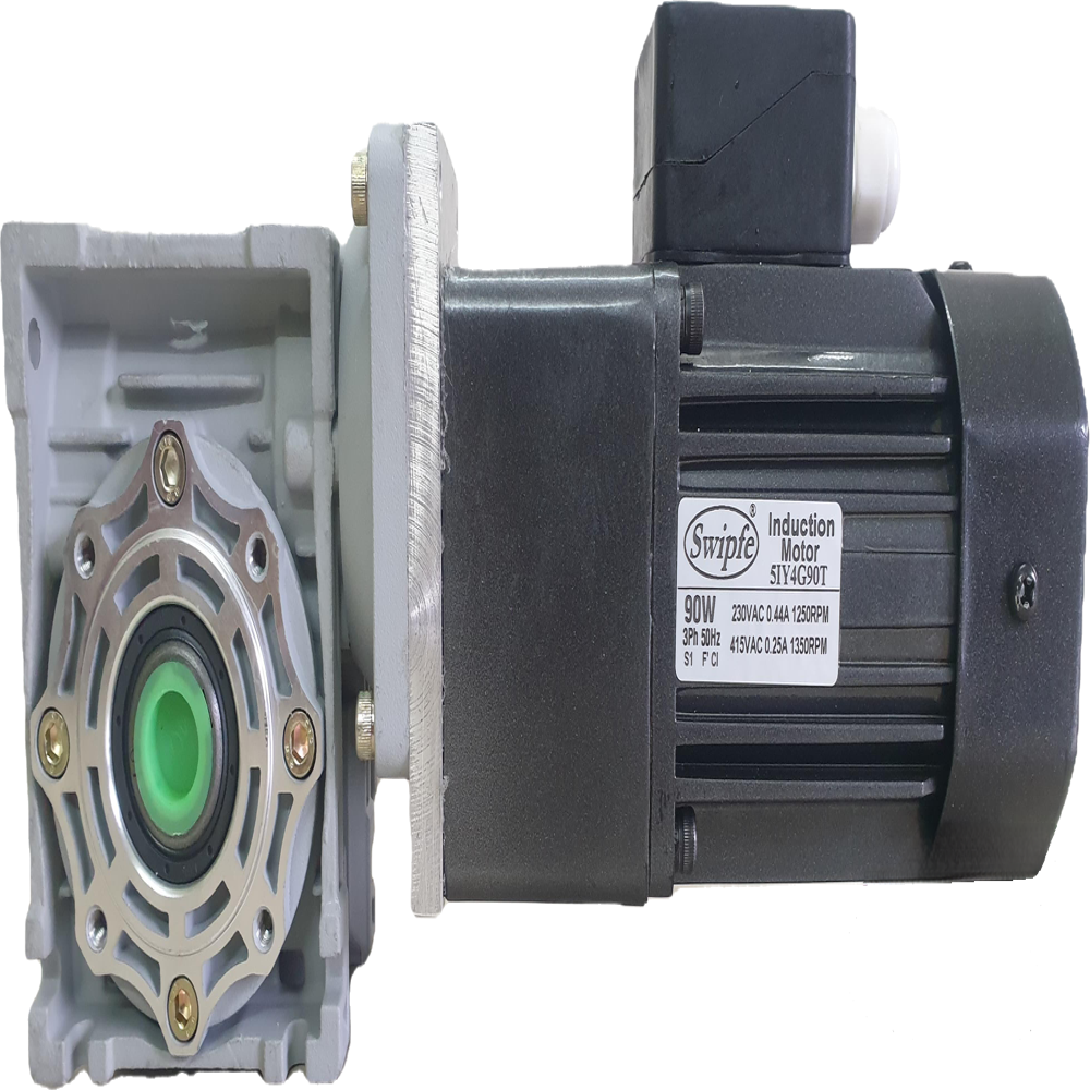 3 Phase Right angle 90W Induction Motor