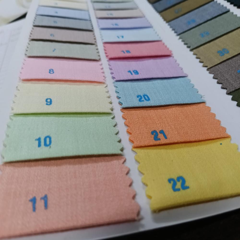 Poly Viscose Dollar Fabric - Attributes: Washable