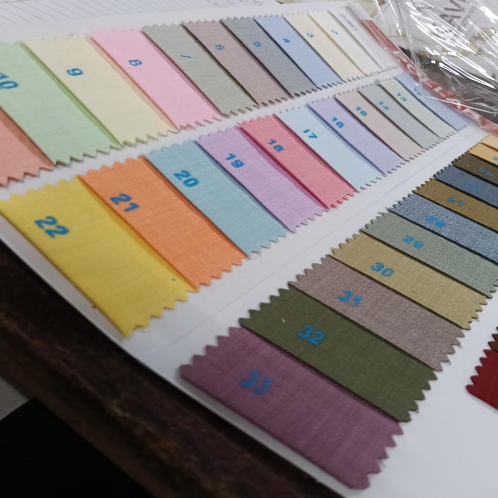 Poly Viscose Dollar Fabric - Attributes: Washable