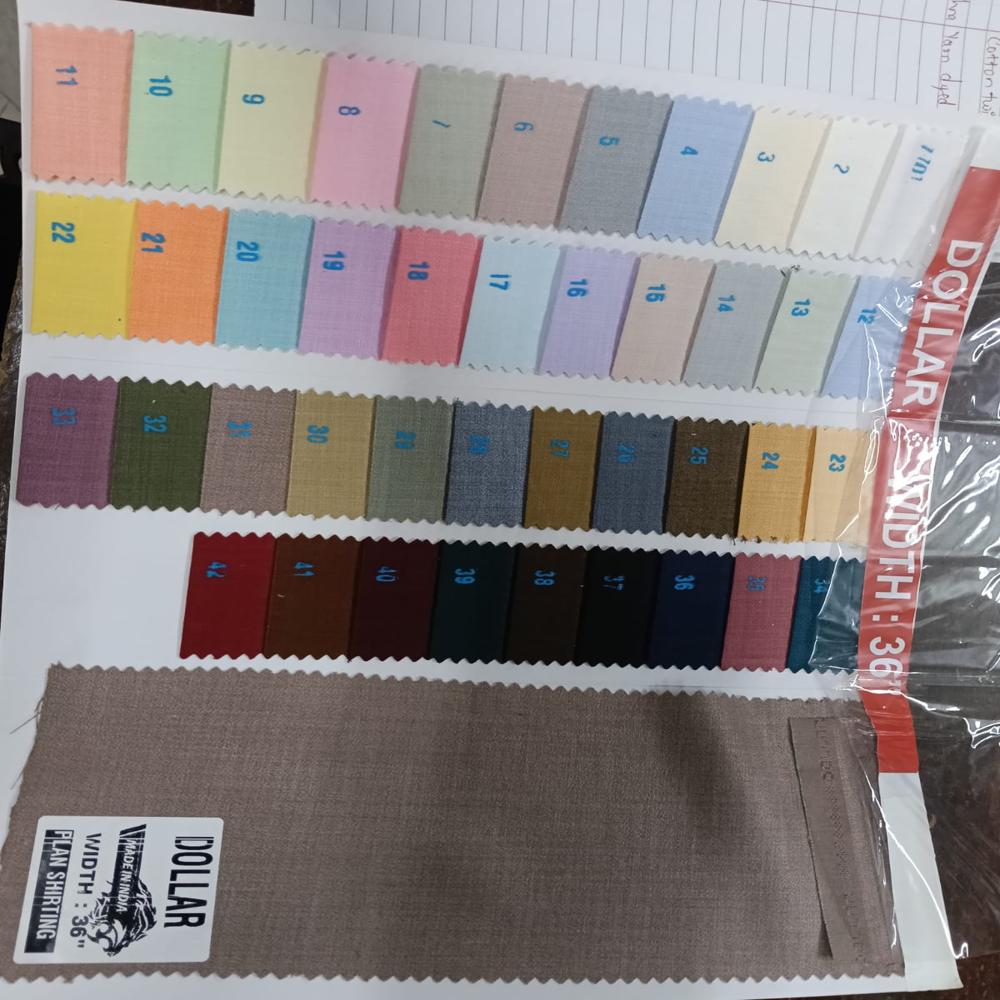 Poly Viscose Dollar Fabric - Attributes: Washable