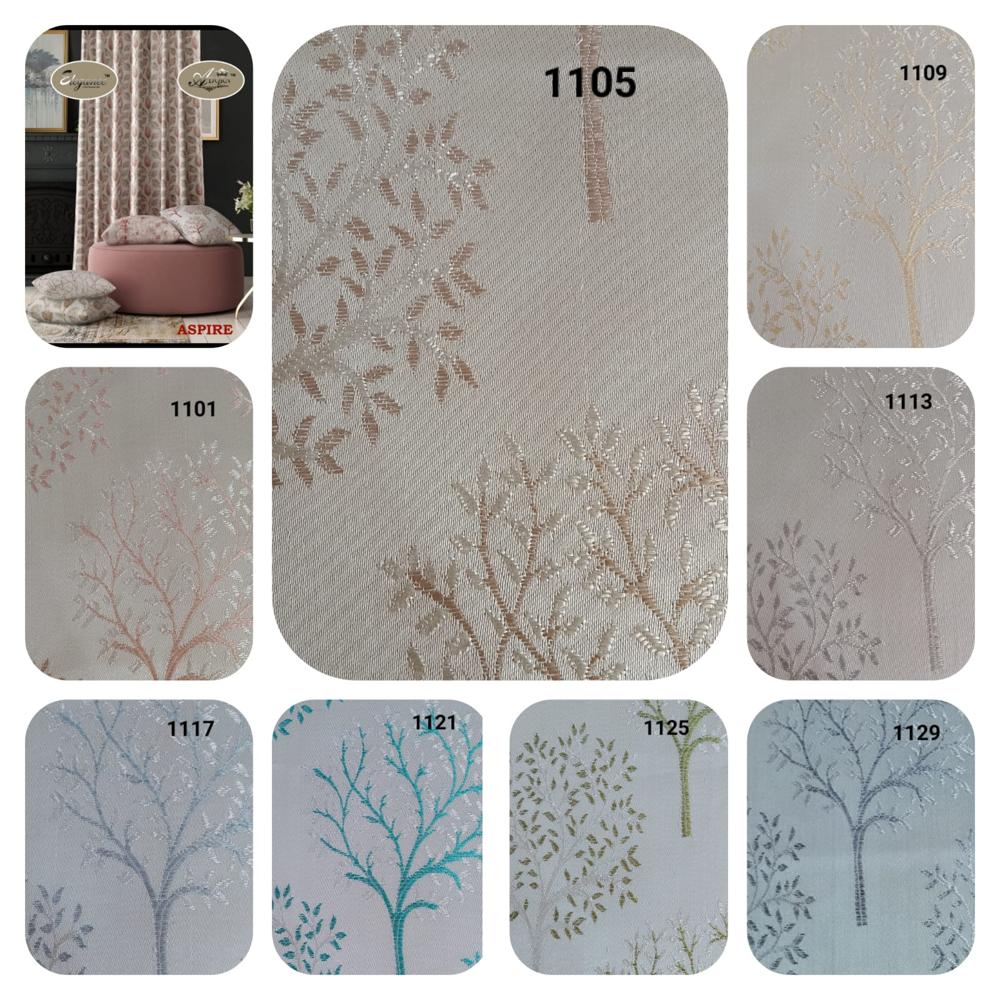 Aspire Curtain Fabric - Color: Multi