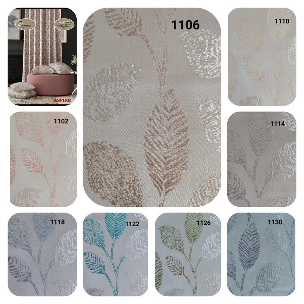 Aspire Curtain Fabric - Color: Multi
