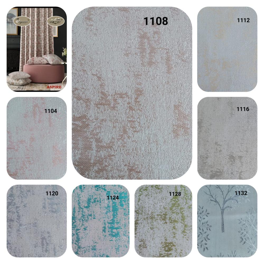Aspire Curtain Fabric - Color: Multi