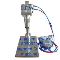 Air Oprate Manual Perfume Crimping Machine - Power Source: Electricity