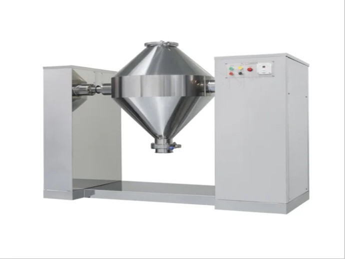 Double Cone Blender - Stainless Steel Build | 1 Year Warranty, Automatic Operation, No Computerized Features