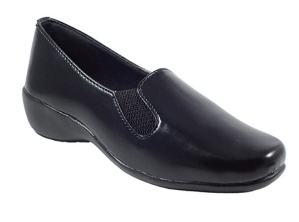 Ladies Black Office Uniform Shoes