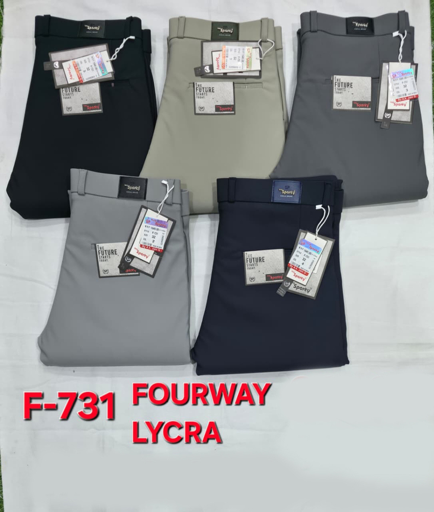 Mens Fourway Lycra Trouser