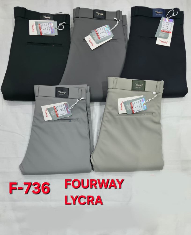 Mens Regular Fit Trouser