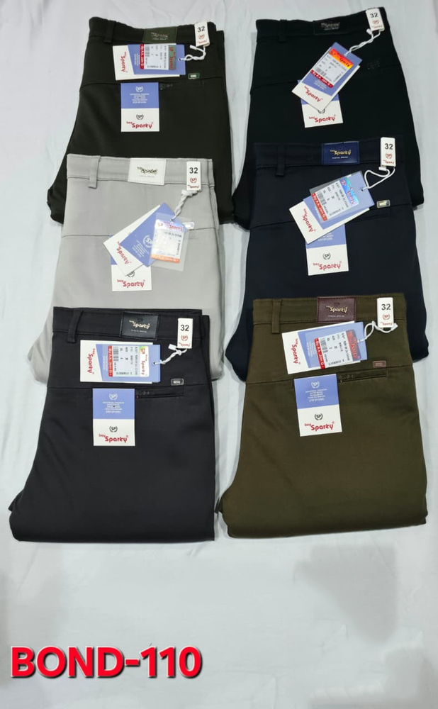 Mens Comfortable Fit Trouser