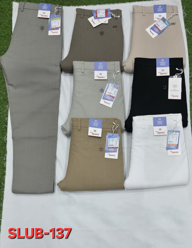 Mens Trendy Lycra Trouser