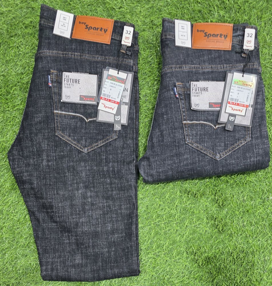 Mens Regular Fit Denim Jeans