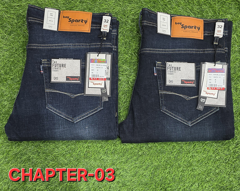 Mens Classic Denim Jeans