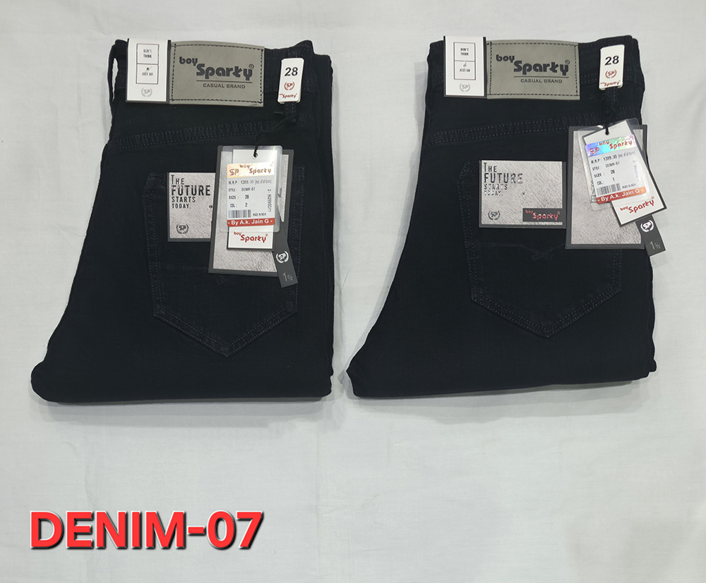 Mens Smart Casual Denim Jeans