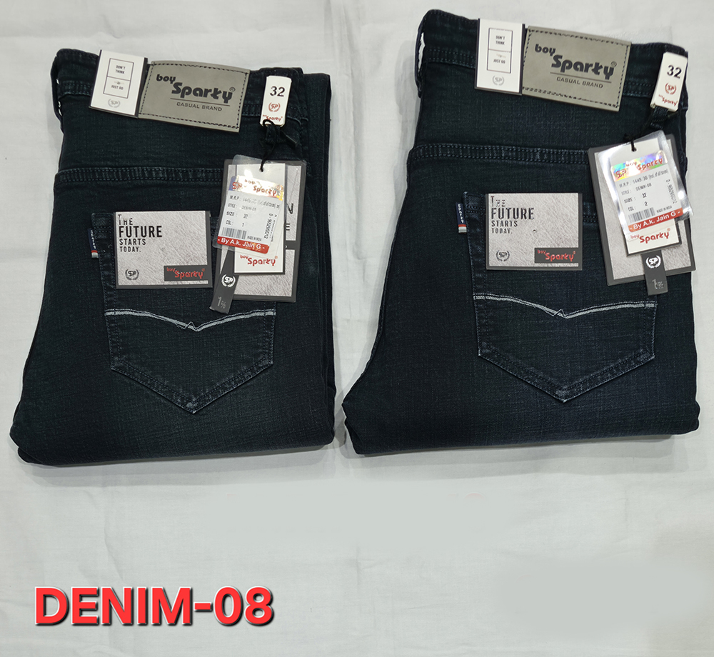 Mens Rugged Denim Jeans